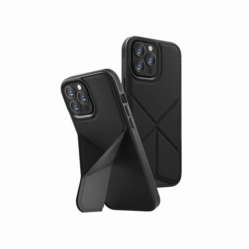 كفر يونيك ترانسفورما ايفون 14 برو ماكس - أسود